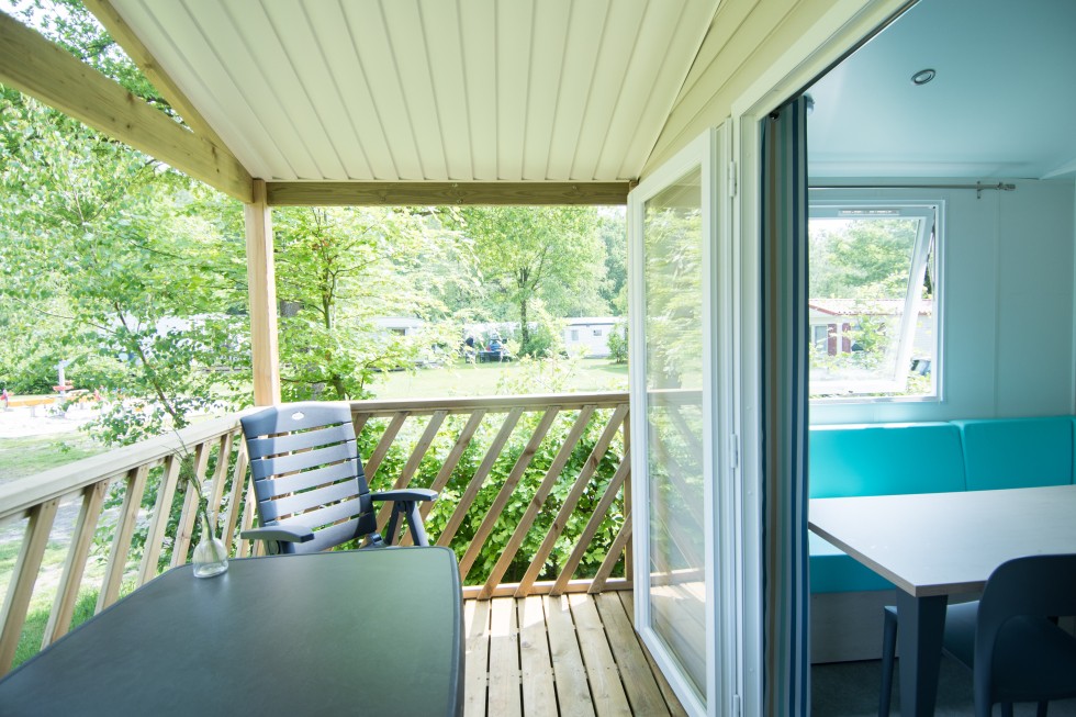 Chalet met frontkamer in Drenthe