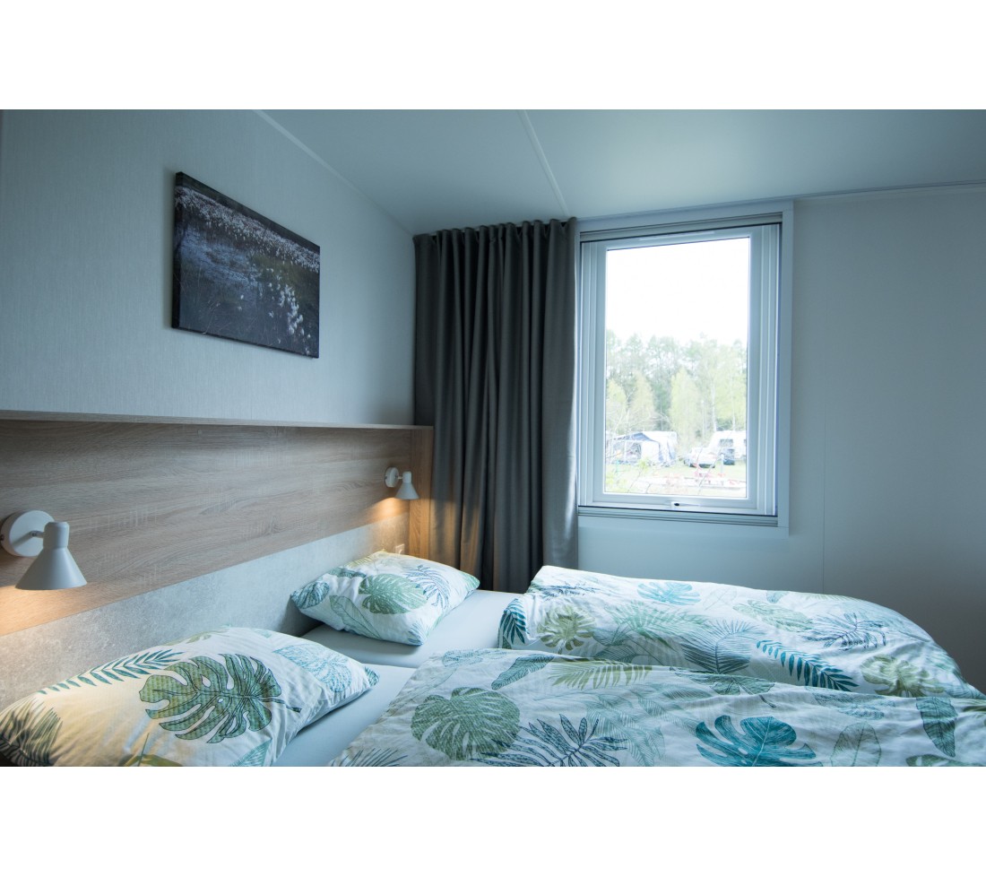 Chalet 6-persoons de luxe in Drenthe