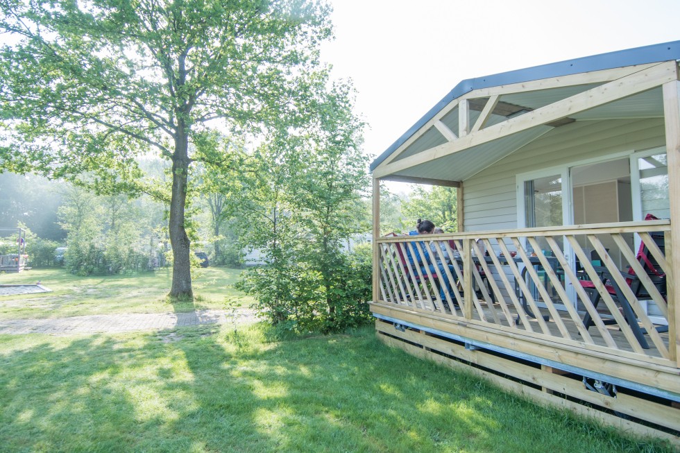 Chalet met frontkamer in Drenthe