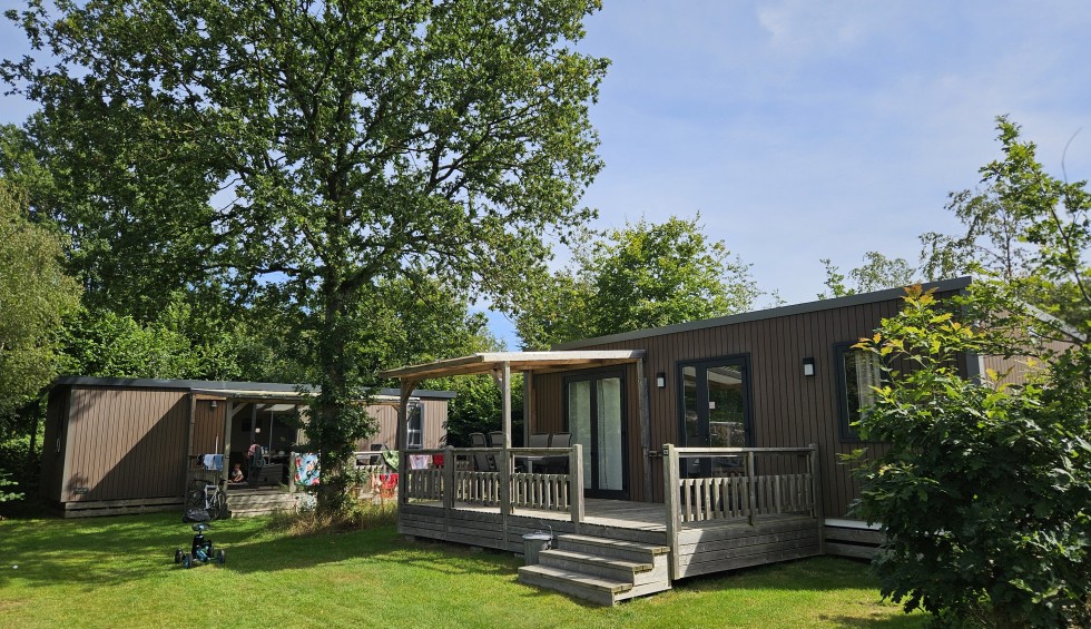 Chalets op camping de Berken