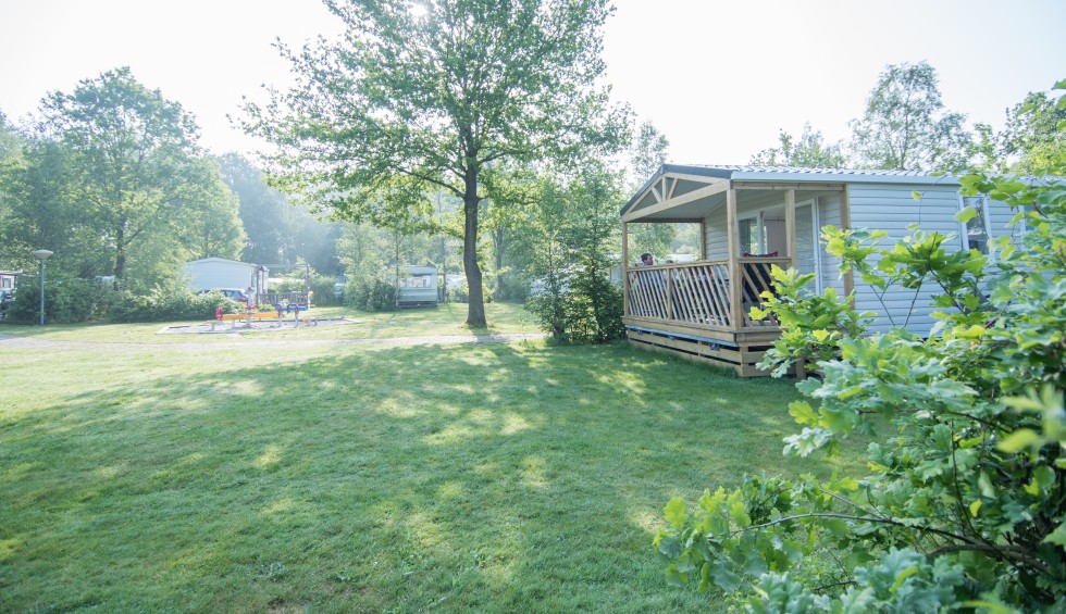 Chalet met frontkamer in Drenthe