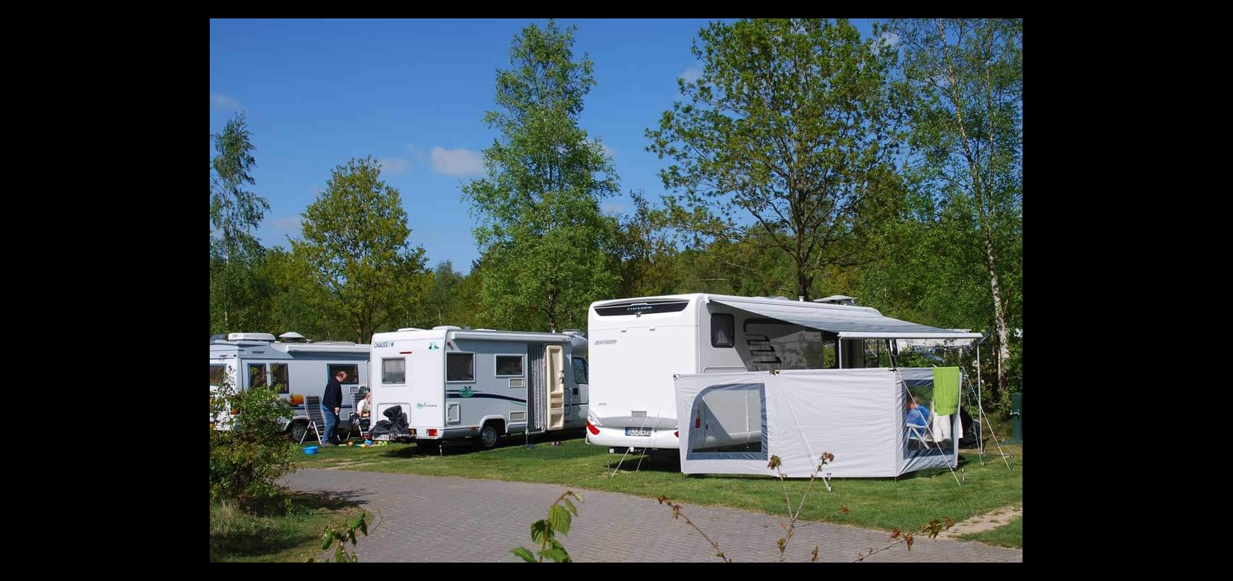 Campervan pitch Camping de Berken