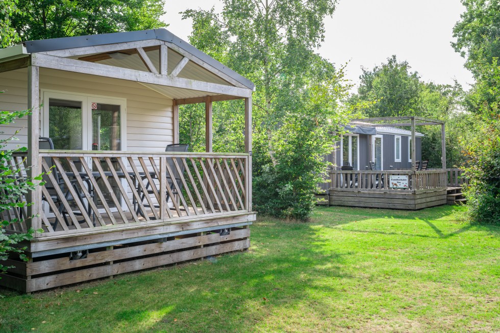 4 en 6 persoons chalet kleine camping drenthe
