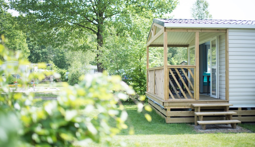 Chalet met frontkamer in Drenthe
