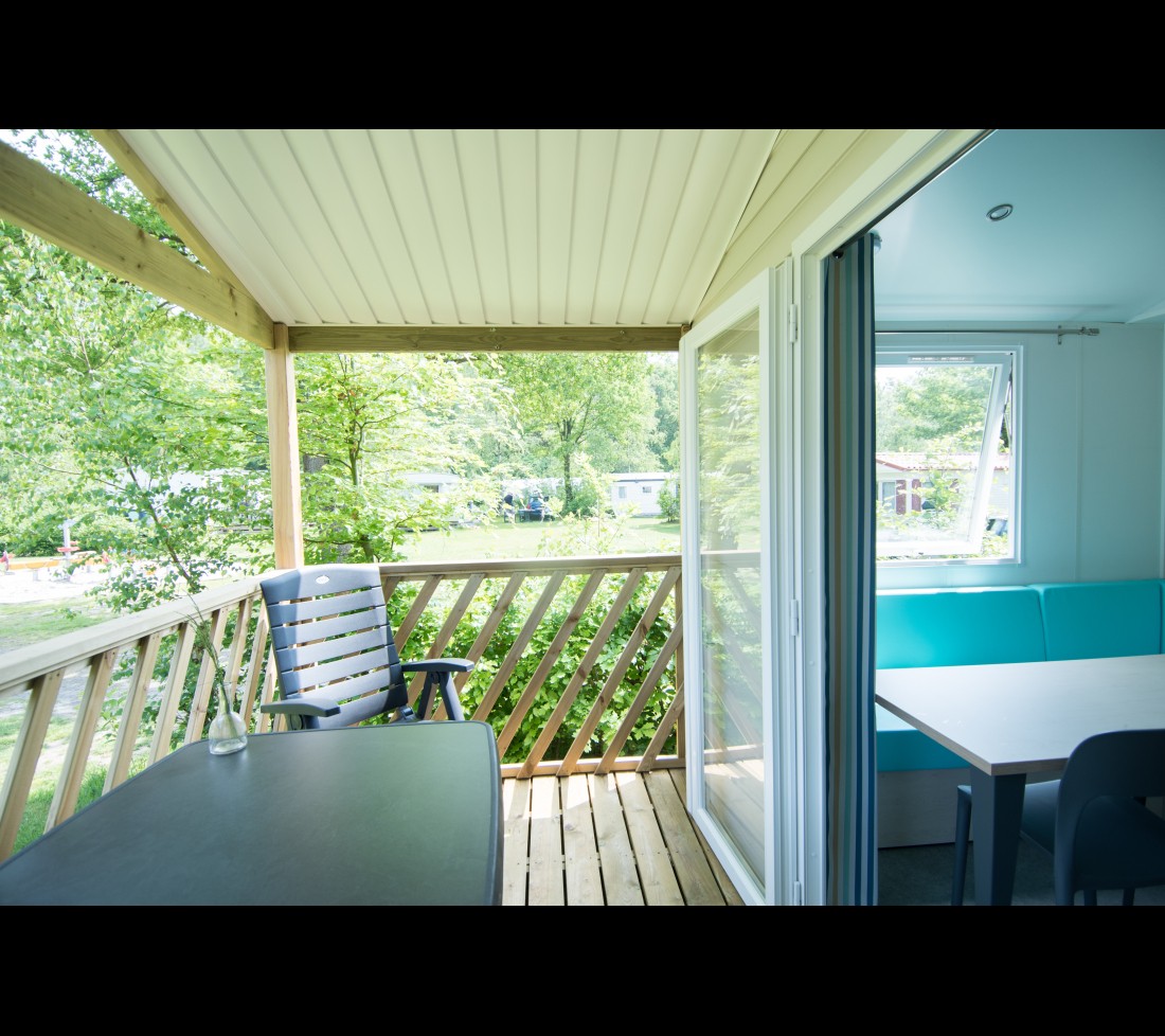 Chalet met frontkamer in Drenthe